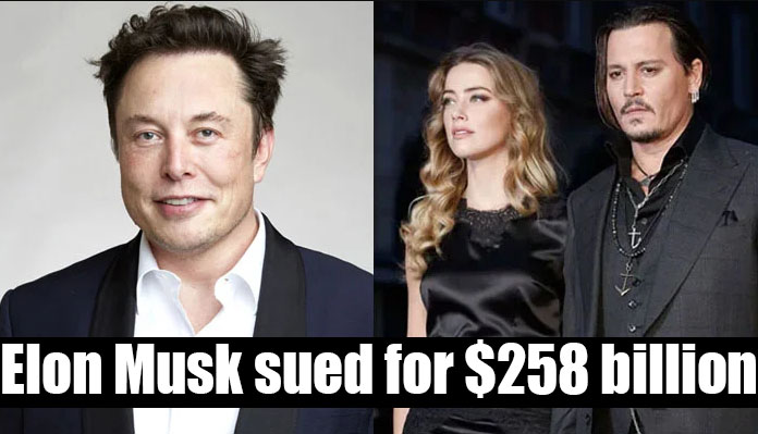 Elon Musk sued for $258 billion days after Johnny Depp won defamation lawsuit against Amber Heard